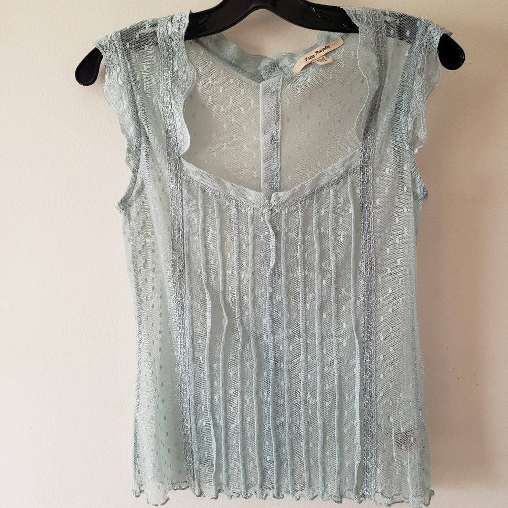 Free People Lace Top